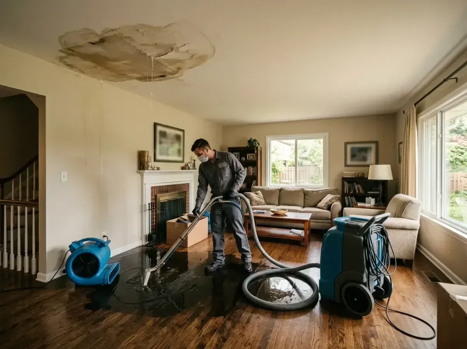 attic-pipe-burst-ceiling-drip-008 — frequently asked questions, Water Damage Restoration & Carpet Care in Nesquehoning, PA